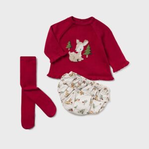 Conjunto jersey con leotardo 12 meses Mayoral