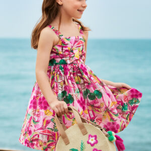 Vestido estampado con diadema 5 años Mayoral