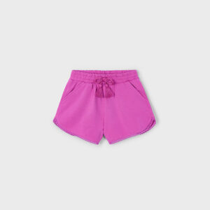 Short felpa corto orquidea 5, 9 y 10 años Mayoral