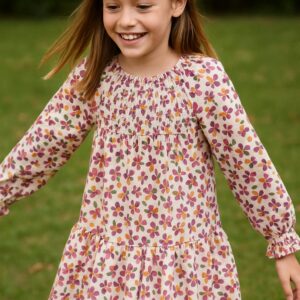 Vestido fluido estampado 8 años Mayoral