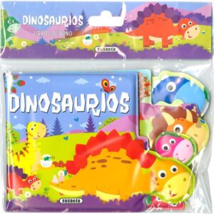 Libro de baño dinosaurios