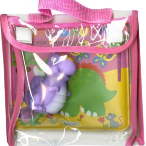 Libro de baño con dinosaurio