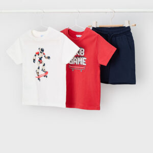 Conjunto 3 piezas gamer 8, 9 y 10 años Mayoral