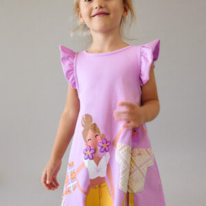 Vestido volantes 8, 9 y 10 años Mayoral