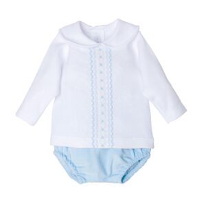 Conjunto ranita 1, 3, 6 y 12 meses Calamaro