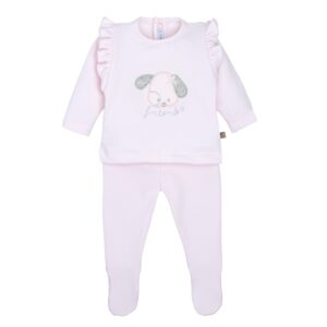 Conjunto polaina osito 0, 1 y 3 meses Calamaro