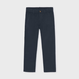Pantalón chino básico marino 6 y 10 años Mayoral
