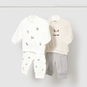 Conjunto algodón 1-2, 2-4 y 4-6 meses Mayoral